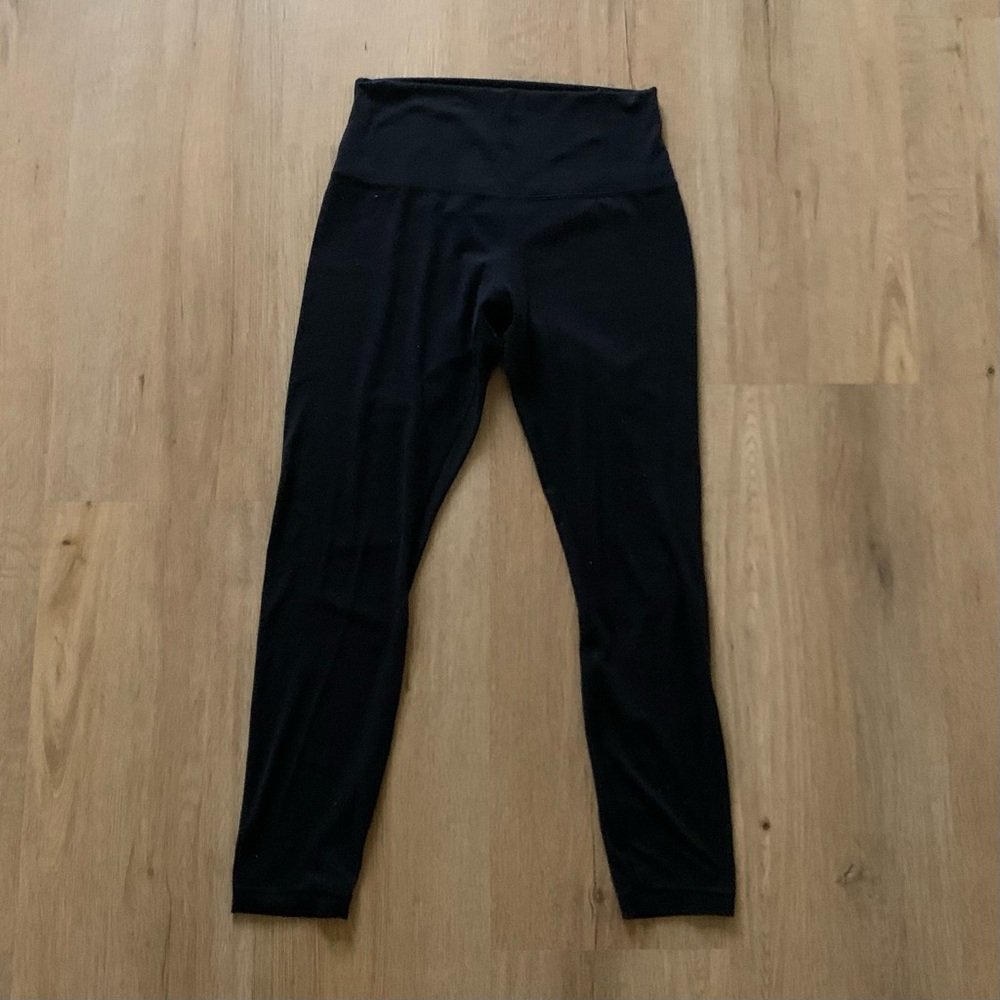 Black Lululemon Align Leggings (Size: 6)
